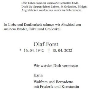 Profilbild von Olaf Forst